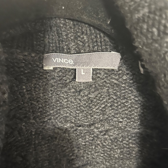 Vince/Large/Charcoal grey/ Cardigan sweater - Picture 2 of 2